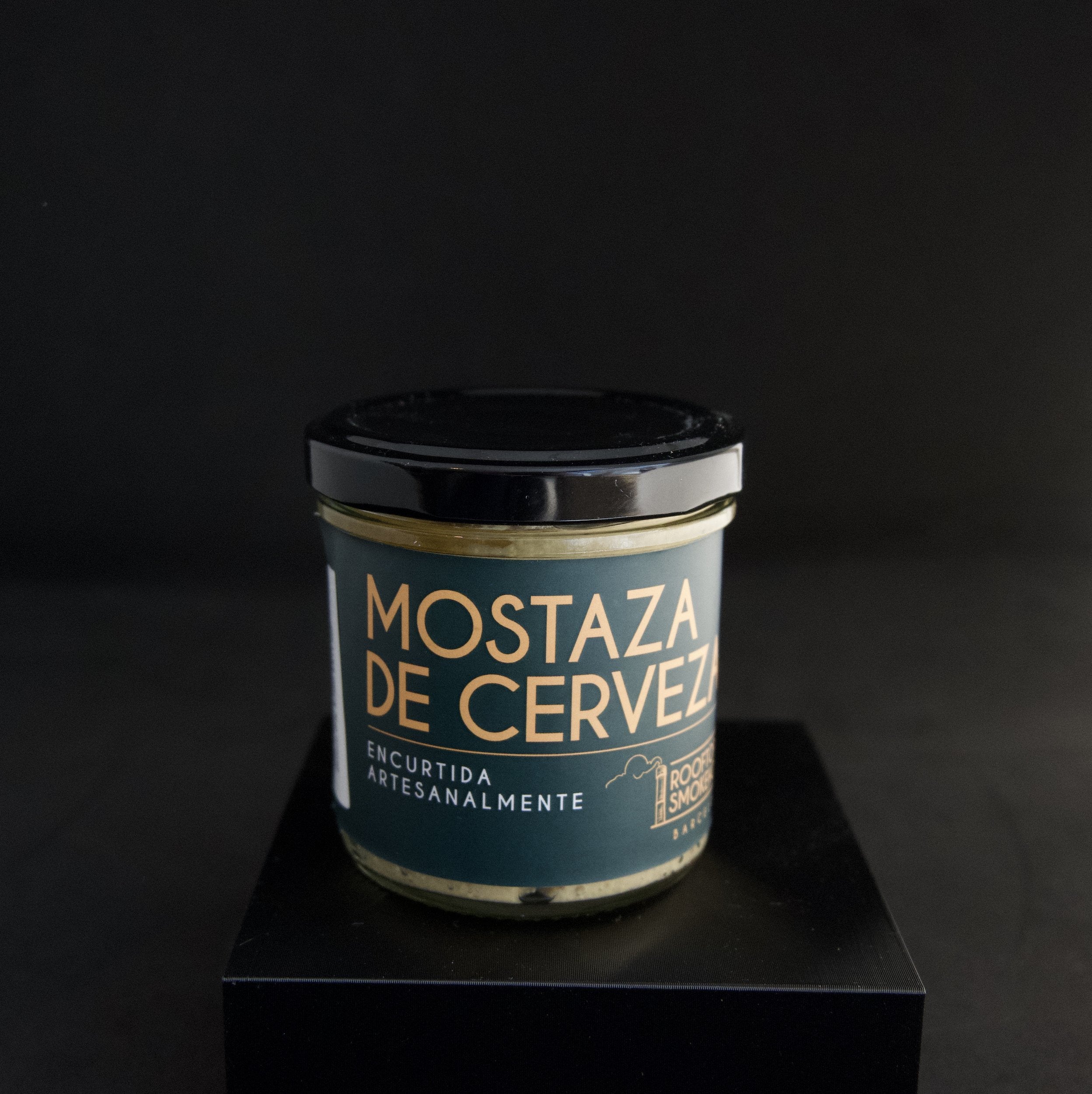 Barcelona Rooftop Smokehouse Fermented Beer Mustard