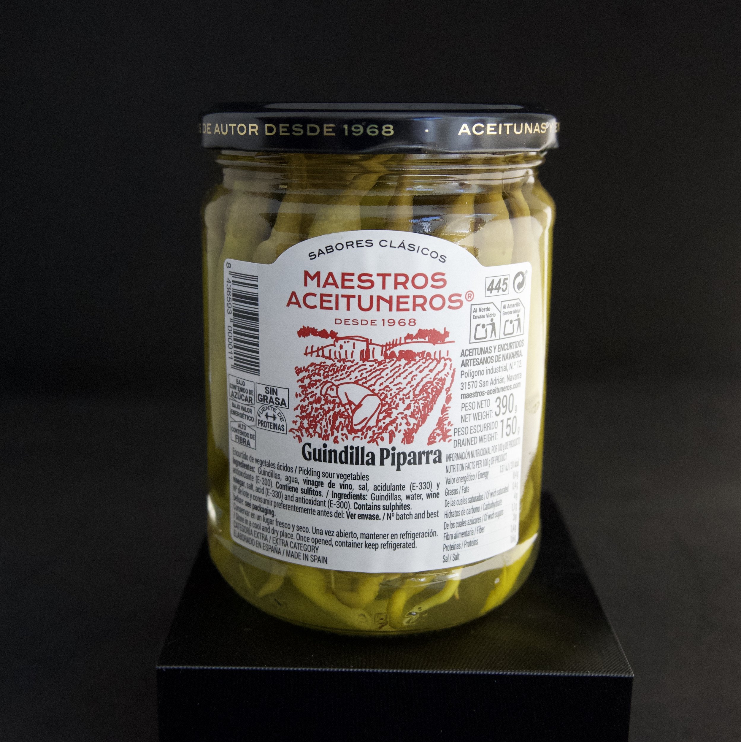Maestros Aceituneros Guindilla Piparra