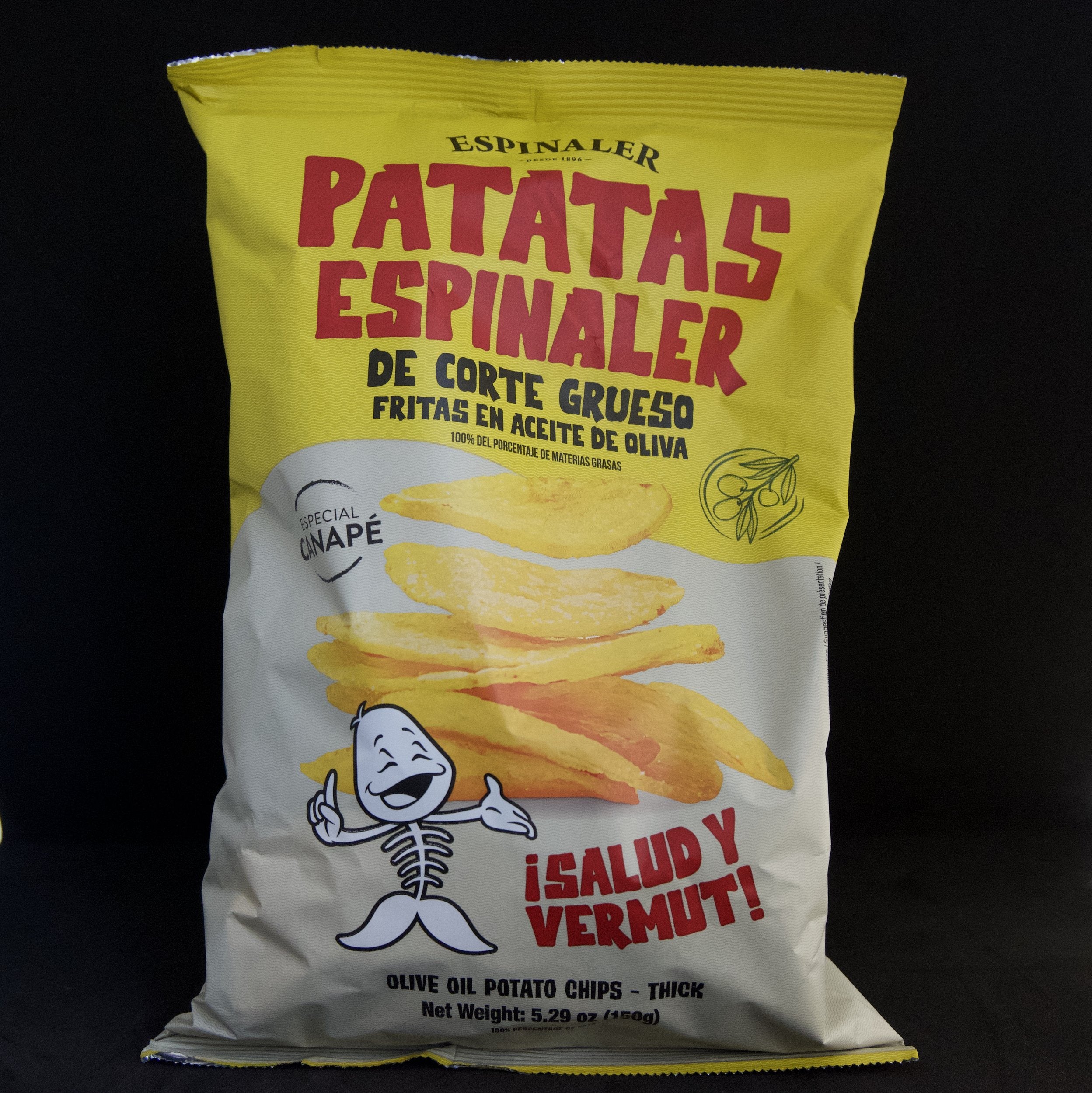 Espinaler Thick Cut Crisps in Extra Virgin Olive Oil