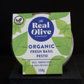 The Real Olive Co Organic Fresh Basil Pesto