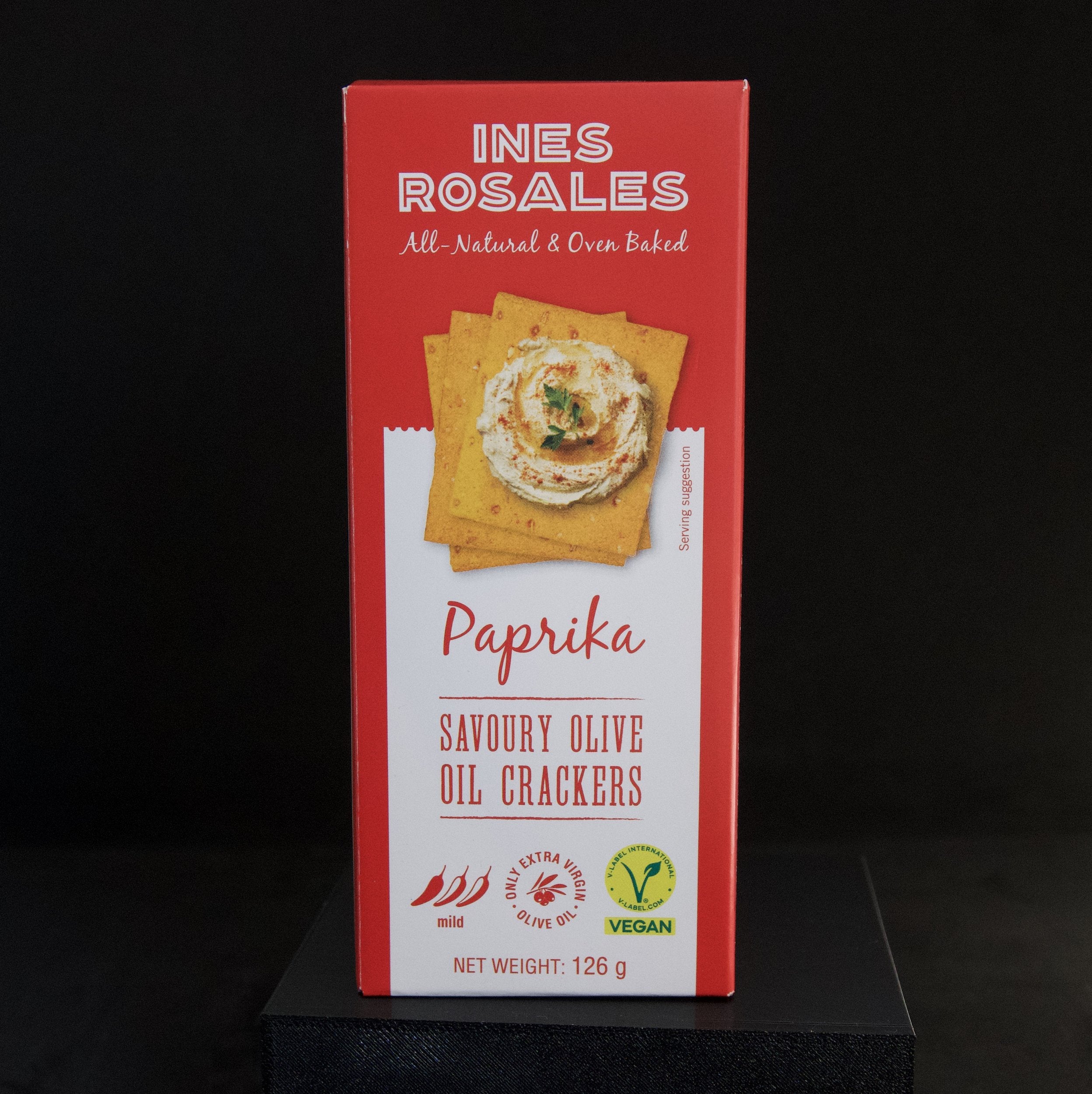 Ines Rosales Paprika Crackers