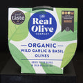 The Real Olive Co Wild Garlic & Basil Olives