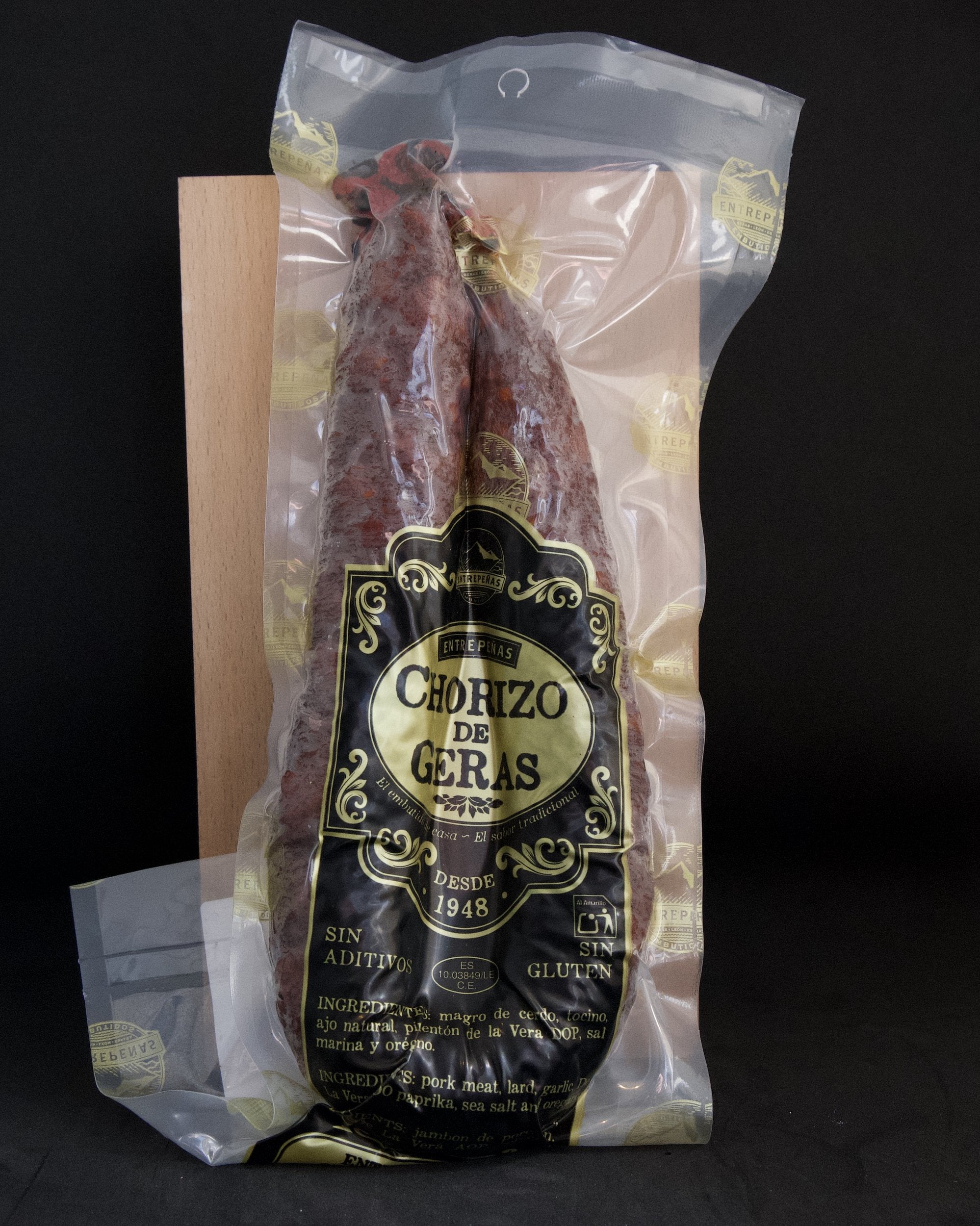 Entrepeñas Geras Oak-Smoked Mountain Cured Chorizo de Leon